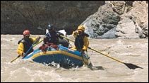 &nbsp;River Rafting at Zanskar