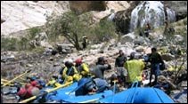 Preparing for Rafting at Zanskar